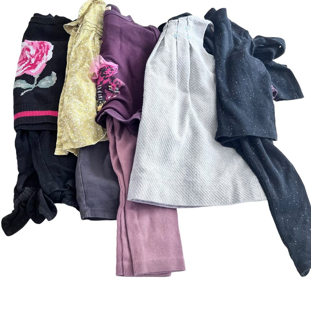 Girls Fall Winter Clothing Bundle Lot Size 2-3T Zara Mixed Brands 10 Pieces EUC!